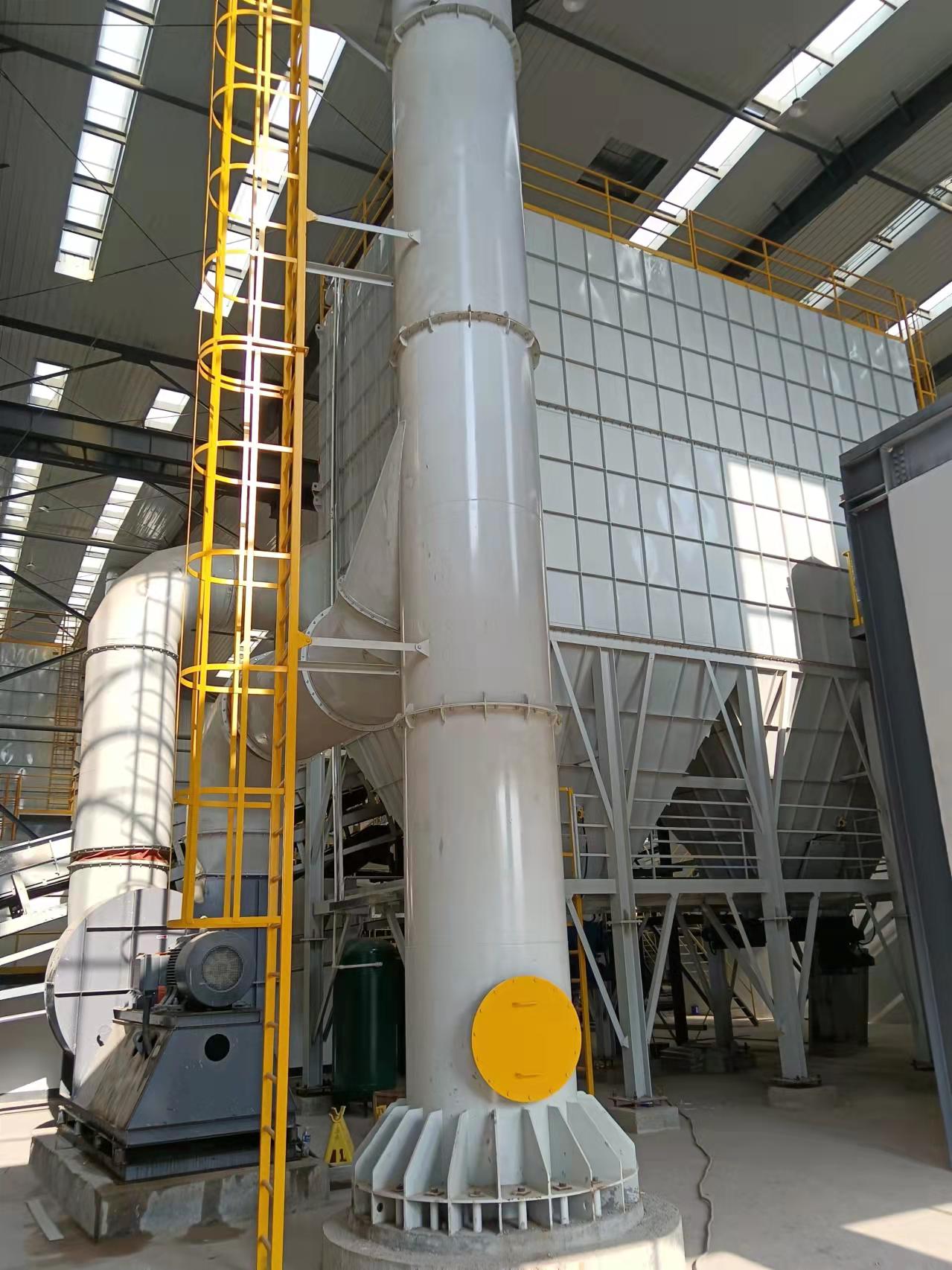 大型城建垃圾布袋除尘器系统